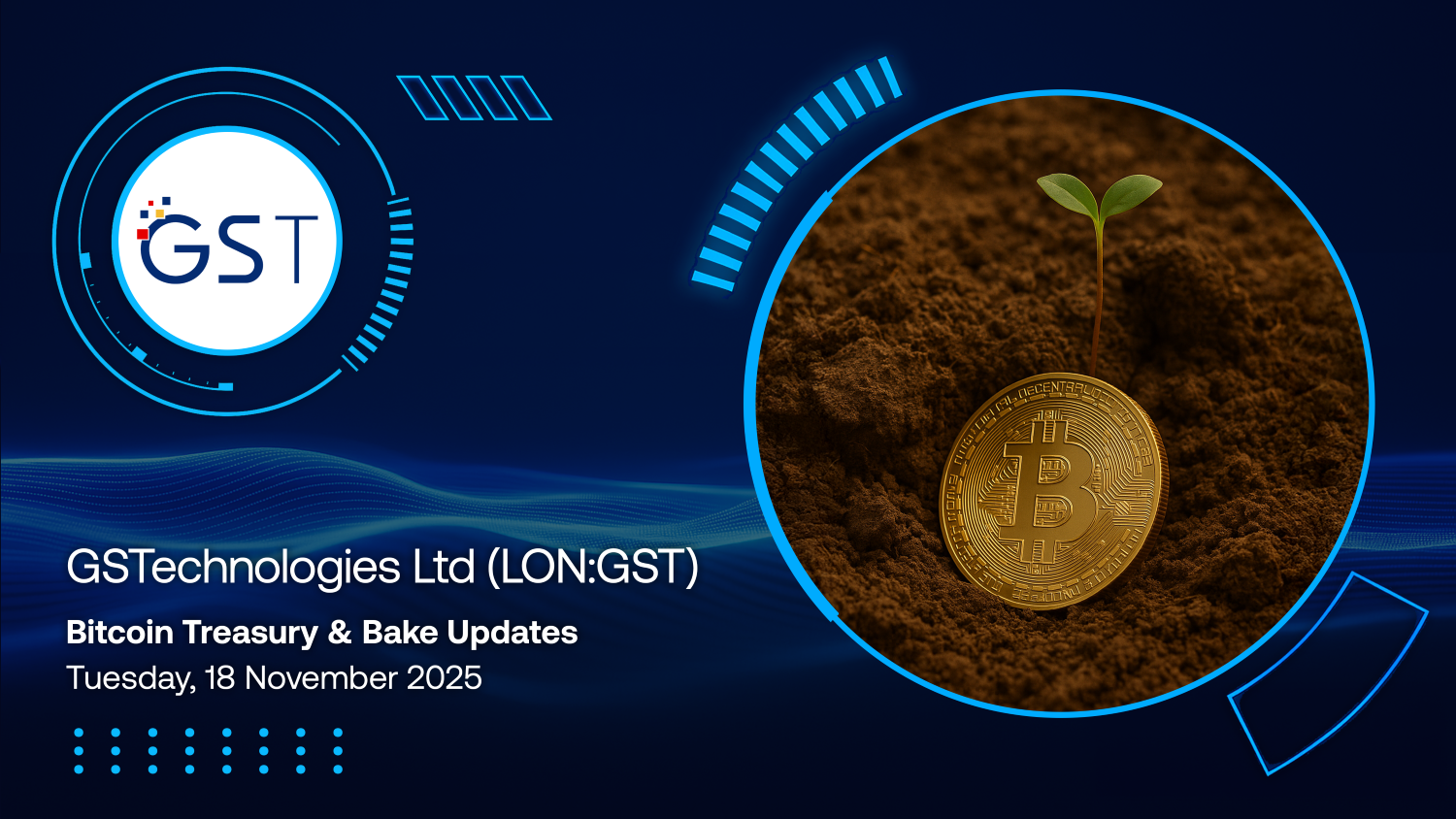 GSTechnologies Bitcoin Treasury & Bake Updates | SparkLive | LSEG