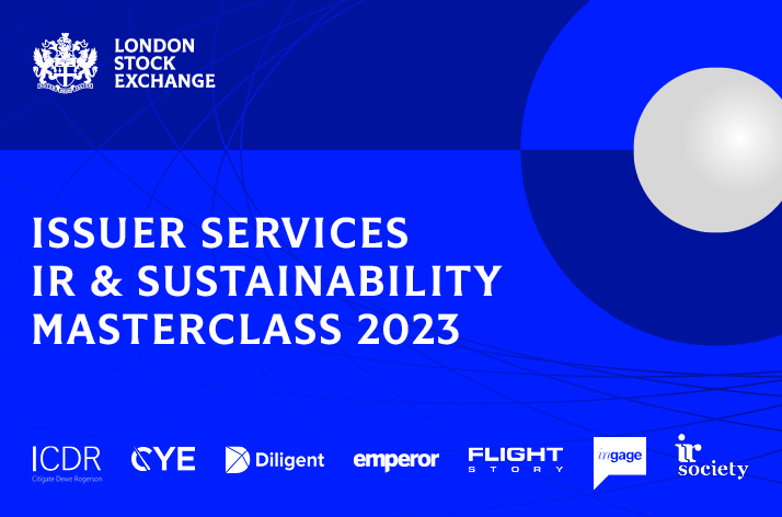 Issaer Video on demand: Issuer Services IR & Sustainability Masterclass 2023 ...