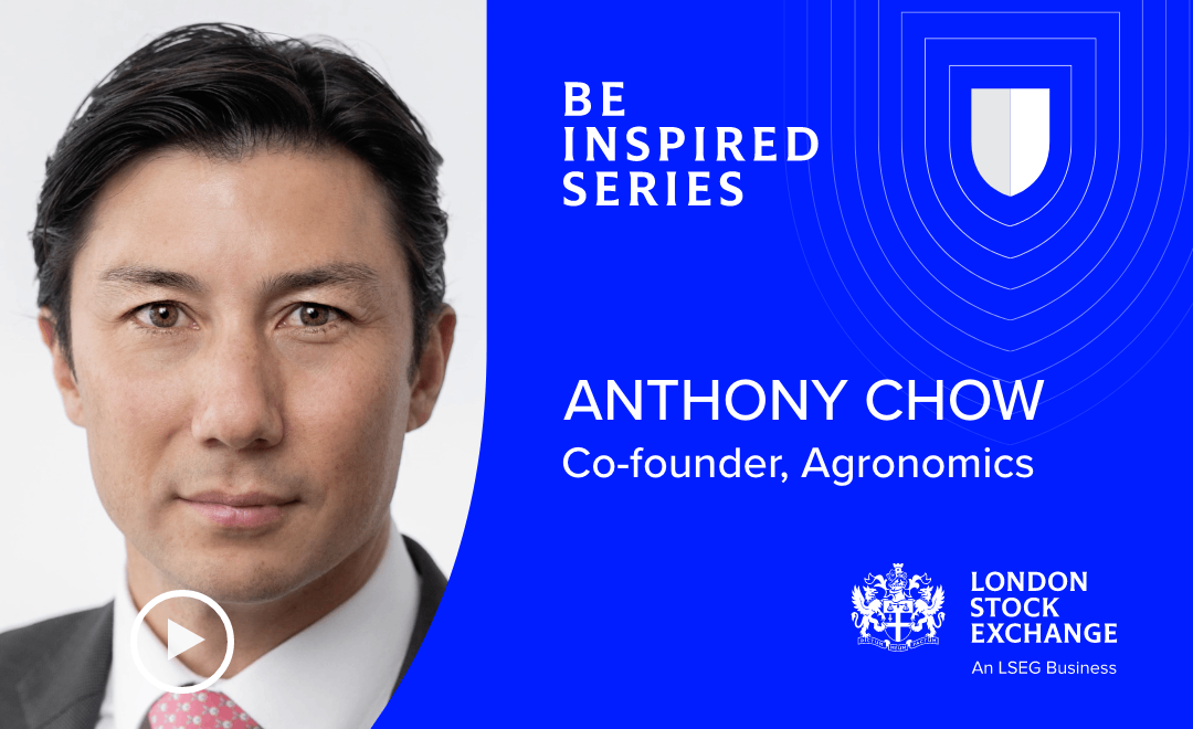 Be Inspired with Anthony Chow, Co-Founder, Agronomics - Is cellular ...